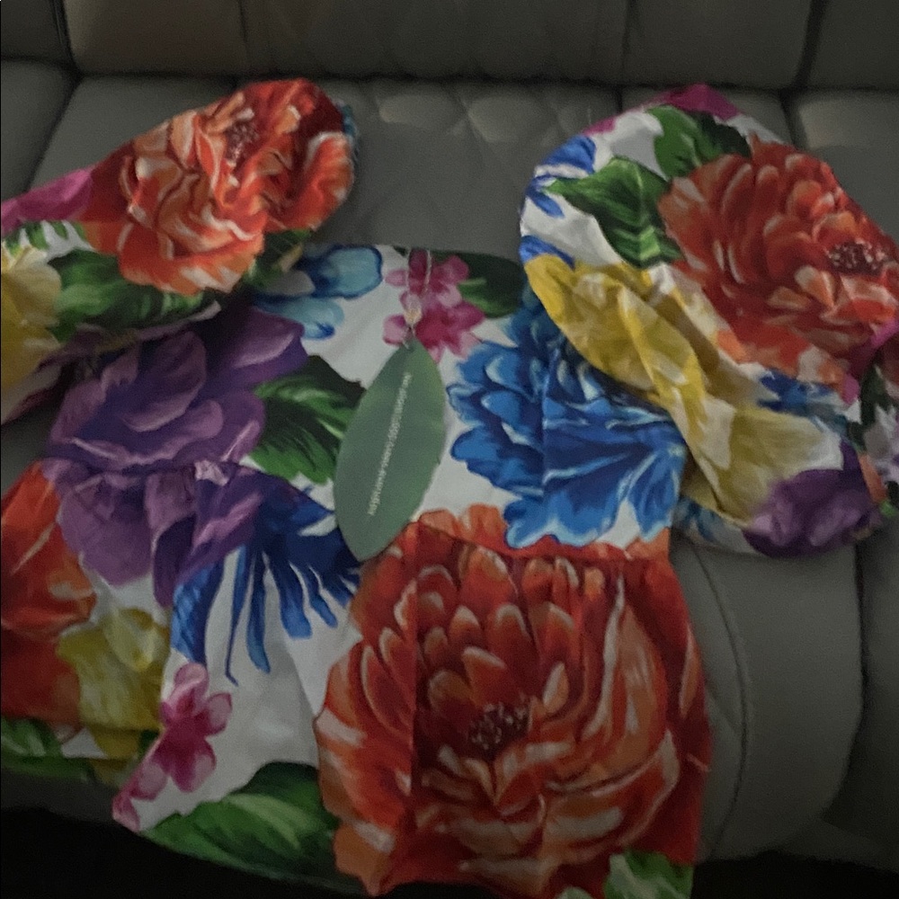 FARM Rio Multicolor Floral Women's Blouse - Picture 6 of 6
